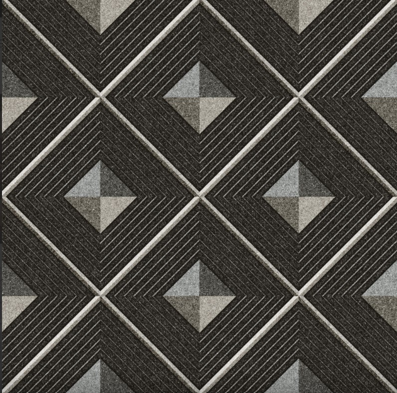 UNO 50X50 SALVATORE DARK GREY (TK)